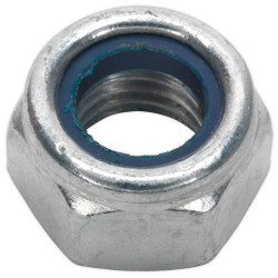 Sealey NLN14 Nylon Lock Nut M14 Zinc DIN 982 Pack of 25