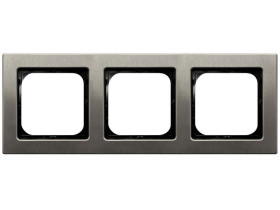 SONATA STAL INOX Ramka 3 potrójna stal inox R-3RM/37 OSPEL