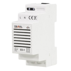 ED-1 230V Dzwonek PRZYZYWOWY na szynę 35mm ZAMEL
