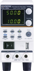 Zasilacz laboratoryjny regulowany GW Instek PFR-100LGP 50 V (max.) 10 A (max.) 100 W Kalibracja (DAkkS)