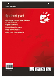 RS PRO Flipcharttyp: Zwykłerozmiar: A1l. arkuszy: 40