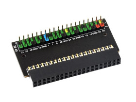 Waveshare Raspberry Pi 400 GPIO Header Adapter, Header Expansion