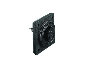 Złącze wielostykowe przemysłowe 6-pinowe Montaż na kołnierzu Gniazdo Bulgin