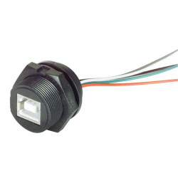 Złącze USB USB Type B Żeński 2 ,1-portowe