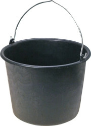 Wiadro budowlane 12 l, metalowy uchwyt