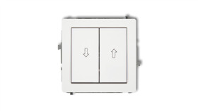 Deco Mechanizm Łącznika Zwierny Żaluzjowego, Biały Mat 25Dwp-8