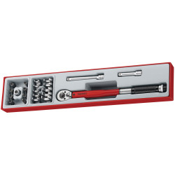 Teng TTX3892 Torque Wrench Set, 22 Piece - 3/8in Drive