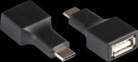USB-AD201 USB 2.0 Adapter, C-plug &gt; A-socket, black