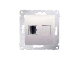 SIMON 54 Gniazdo HDMI kremowe DGHDMI.01/41 KONTAKT SIMON