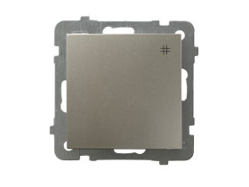 AS Wyłącznik krzyżowy satyna light ŁP-4G/m/45 OSPEL