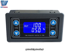 Sterownik PWM 3,3V-30V 1Hz-150kHz + UART