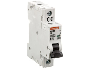 Wyłącznik nadprądowy 1P C 2A 10kA AC P1MB1PC02