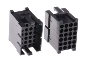 Obudowa złącza 24-pinowe 4-rzędowe raster: 5.08mm ITT Cannon Męski Trident Złącze Cannon Trident