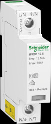 A9L16182 Combined arresters, type 1+2, Acti9 iPRD1 12.5r, 1P, 230 V AC, I