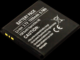 10490 Smartphone battery for Sony Ericsson devices, Li-Ion, 1550 mAh
