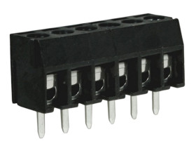 Klucz polaryzacyjny 6 -pinowe raster 3.5mm Przewlekany Męski RS PRO