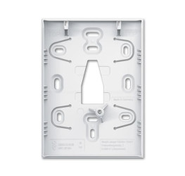 Mocowanie elektroinstalacyjne, kolor Biały, 6-krotna, ABB