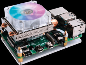 Raspberry Pi - CPU fan, ICE Tower "Low Profile