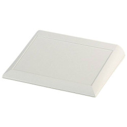 OKW COMTEC 120 F Desk Casing, 10&#xB0; Slope, ABS, Grey-White, 120x42.8x150mm