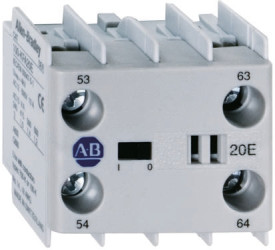 Blok styków pomocniczych Allen Bradley 2 1NC + 1NO 100K Śruba Zatrzask