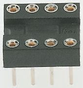 Podstawka DIL 2.54mm Pitch 15.24mm Row Spacing 32 Way, Przepust Toczony Pin, 5A Winslow