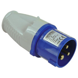 Faithfull Power Plus 10608 Blue Replacement Plug 16A