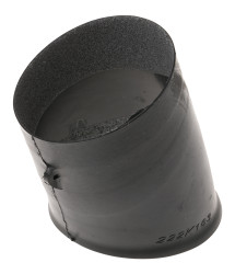 Prosty, Czarny, materiał: Elastomer odporny na płyny,TE Connectivity