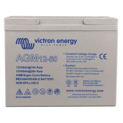 Victron Energy BAT212200084 VRLA 12V 22Ah AGM Battery Low Self-Discharge