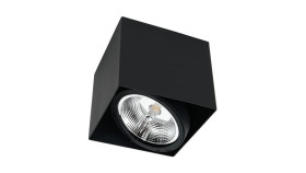 Oprawa Natynkowa Plaza 1Xgu10 Ar111 Czarna Ml4744 Milagro