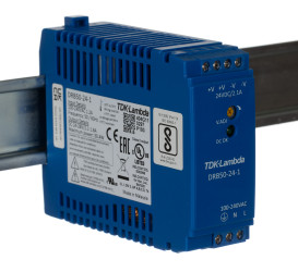 Zasilacz szyny DIN U wy 24V dc I wy 2.1A U we 85 → 264V ac TDK-Lambda 50W impulsowy