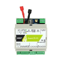 Moduł powiad. LTE(2G/4G), 17-20VAC 20-30VDC, DIN Basic4G-PS-D4M ROPAM