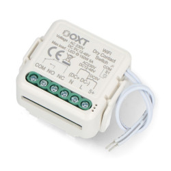 Tuya - jednokanałowy mini przekaźnik beznapięciowy - WiFi - aplikacja Android/iOS - OXT T210DC