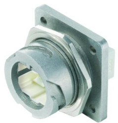 FO plug, SC, GOF/POF, multimode, ceramic, silver, 100007623