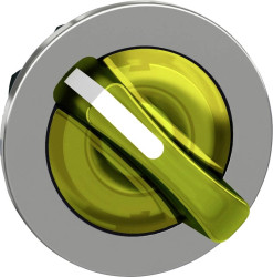 Schneider Electric ZB4FK1283 ZB4FK1283 Element czołowy przełącznika wyboru płaski (Ø) 30.5 mm chrom, żółty 1 szt.