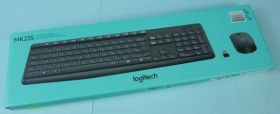 ZESTAW KLAW.+MYSZ LOGITECH SZARA