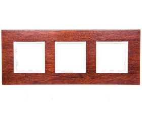 DANTE Ramka potrójna drewno CALVADOS 4524383