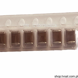 1210ZKY5V6BB226 C 22UF 10V Y5V -20/+80% SMD-1210 PHYCOMP