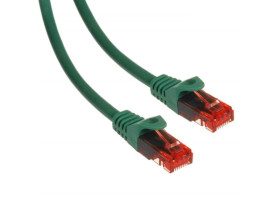 MCTV-300 G 47261 Przewód kabel patchcord UTP cat6 wtyk-wtyk 0,5m zielony