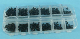 ZESTAW ŚRUB STOŻK.M2/M2,5/M3 240szt ZEST