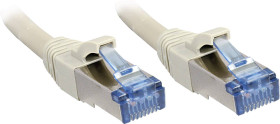 kabel LAN LINDY 47132, 1 szt., RJ45, CAT 6a, S/FTP, 1.00 m, szary