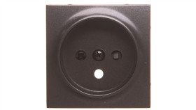 Simon 54 Pokrywa Gniazda Pojedynczego Z Przesłonami Antracyt Dgz1zp/48