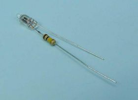 NEONÓWKA 230VAC 1,4mA 3,8x10mm 100k REZ.