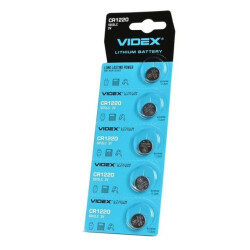 Baterie Litowe Guzikowe Videx CR1220 3V Blister 5szt