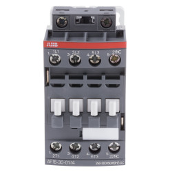Stycznik 250 → 500 V AC/DC ABB styki: 3 7.5 kW 10.5 A 3NO Śruba 1SBL177001R1401 AF16-30-01-14