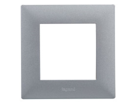 NILOE STEP Ramka 1 pojedyncza stalowy 863491 LEGRAND