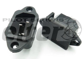 Komputerowe złącze zas. męskie z klapką