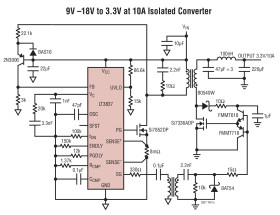 Isolated No-Opto Synchronous Flyback Controller