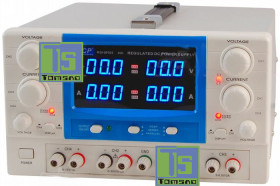 Power supplier QP303E 2x30V/3A