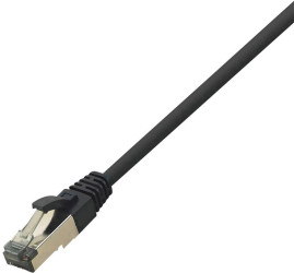 kabel LAN LogiLink CQ8043S, 1 szt., RJ45, CAT 8.1, S/FTP, 1.50 m, czarny