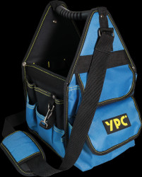 BG00009BKBU "Henchman" Tool Basket L, Blue-Black, 46x23x23cm, 10 kg load cap